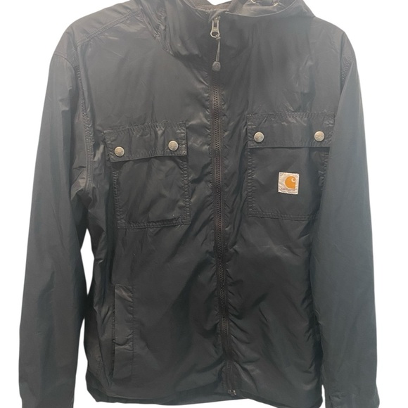 Carhartt Rockfort Black Jacket - Picture 1 of 11